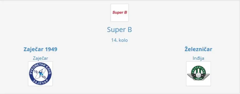 U subotu u hali pod Kraljevicom igra se utakmica 14. kola Super "B" lige