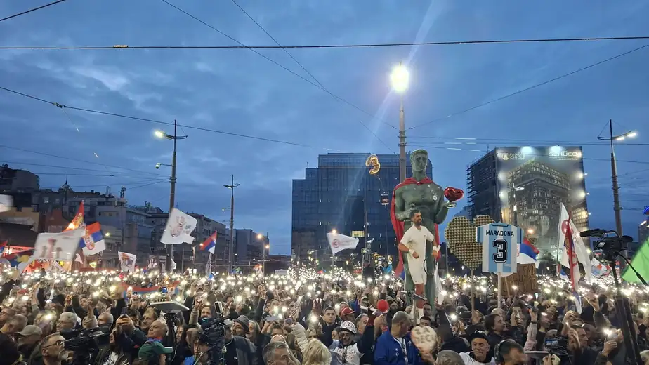 Fotografije sa skupa na Slaviji - 22.10.2026.