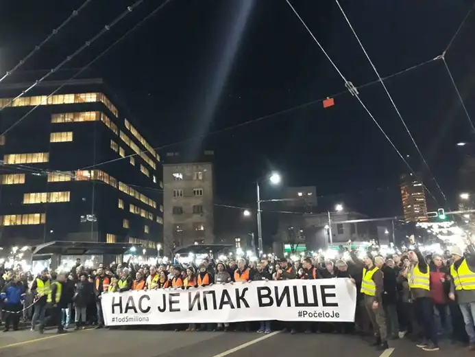 Počeo protest „Prvi od milion razloga – za Olivera“