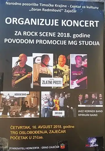 U četvrtak na gradskom trgu koncert "ZA Rock" scene