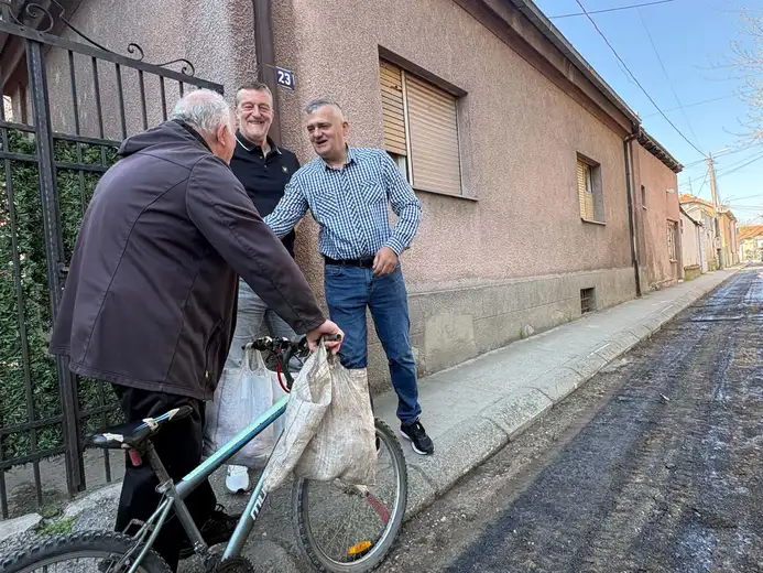 Obilazak radova na asfaltiranju ulicе Đurе Salaja u Zajеčaru