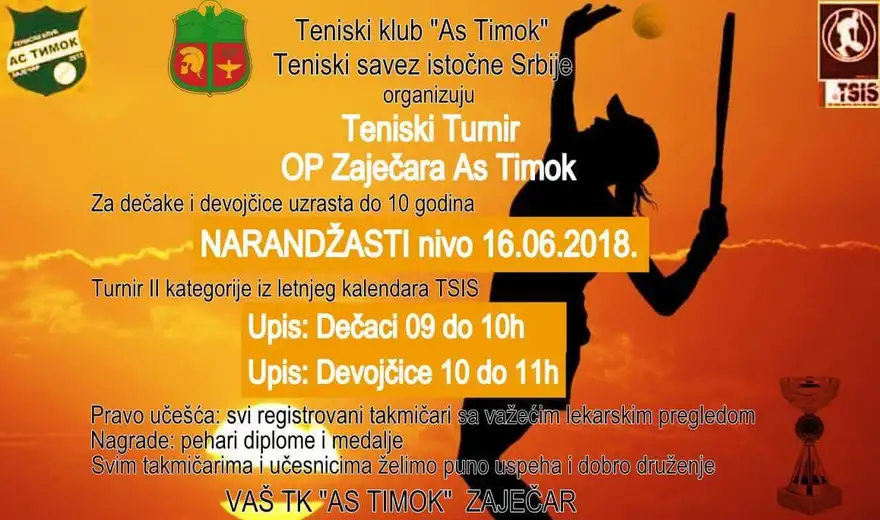 U subotu se na Popovoj plaži  održava Otvoreno prvenstvo Zaječara - AS Timok