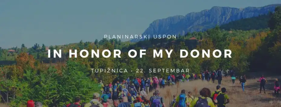 Po peti put do vrha u čast Sandrinom donoru!