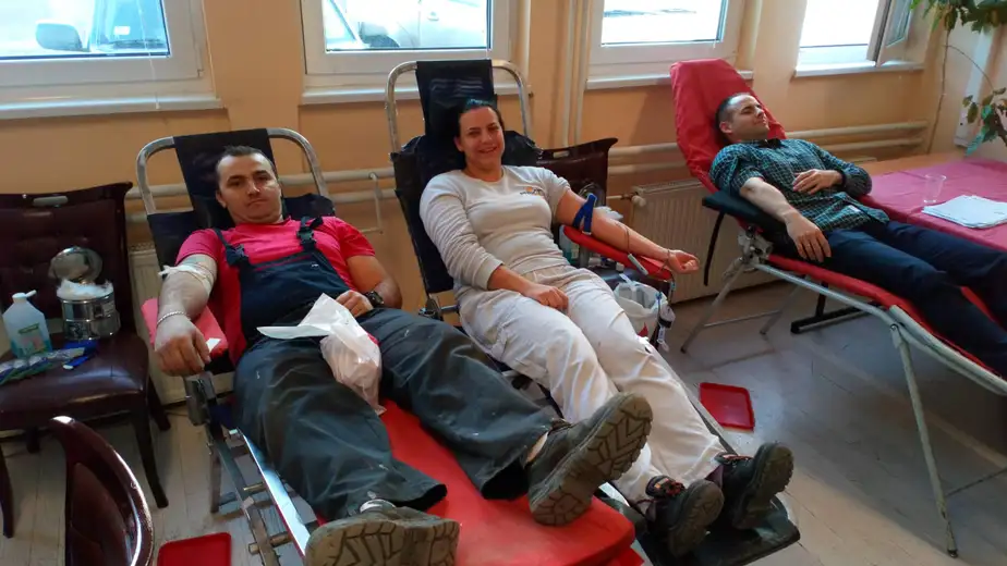 Dobrovoljno davanje krvi: Akcija u fabrici FMT Zaječar
