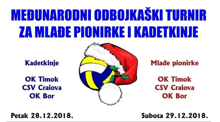 Odbojkaški turnir ekipa iz Zaječara, Bora i Krajove