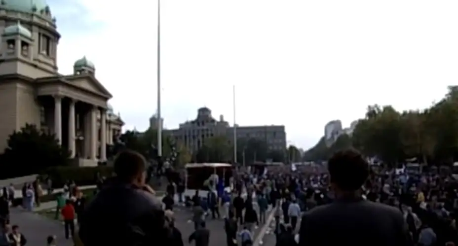 Dvadeset tri godine od petooktobarskih demonstracija