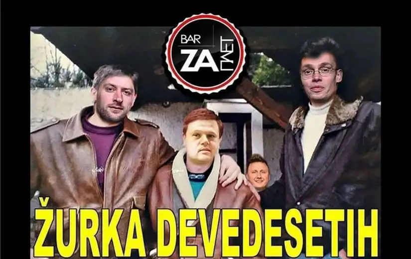 Večeras radi muzički vremeplov: Vratite se u 90-te!