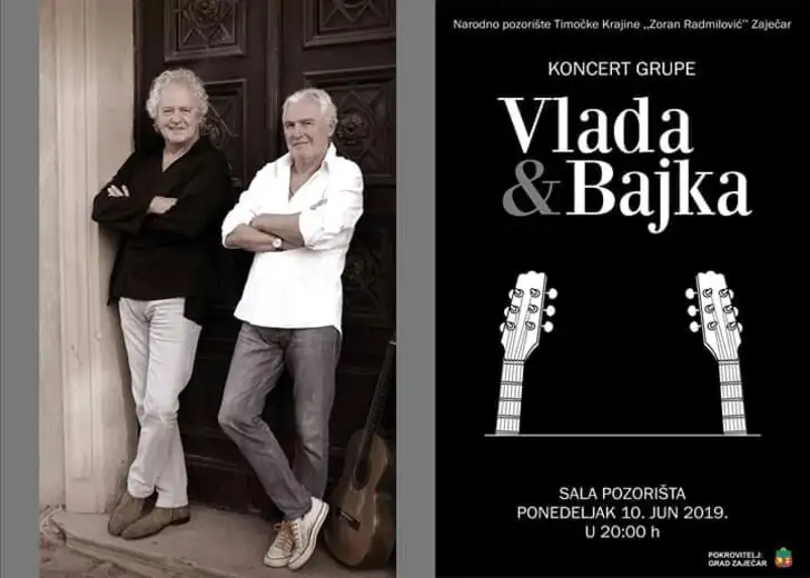 Koncert Vlade i Bajke u pozorištu Zoran Radmilović