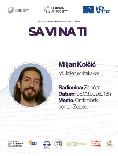 Zaječar je peti grad u kom će se održati „Sa VI na Ti“ radionica!