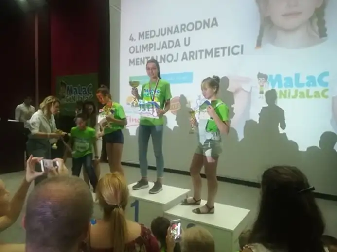 Dve medalje za Anu Milanović na IV međunarodnoj olimpijadi Malac genijalac