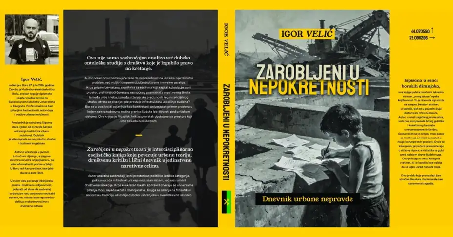 Promocija knjige "Zarobljeni u nepokretnosti", autora Igora Velića u Omladinskom centru u Zaječaru