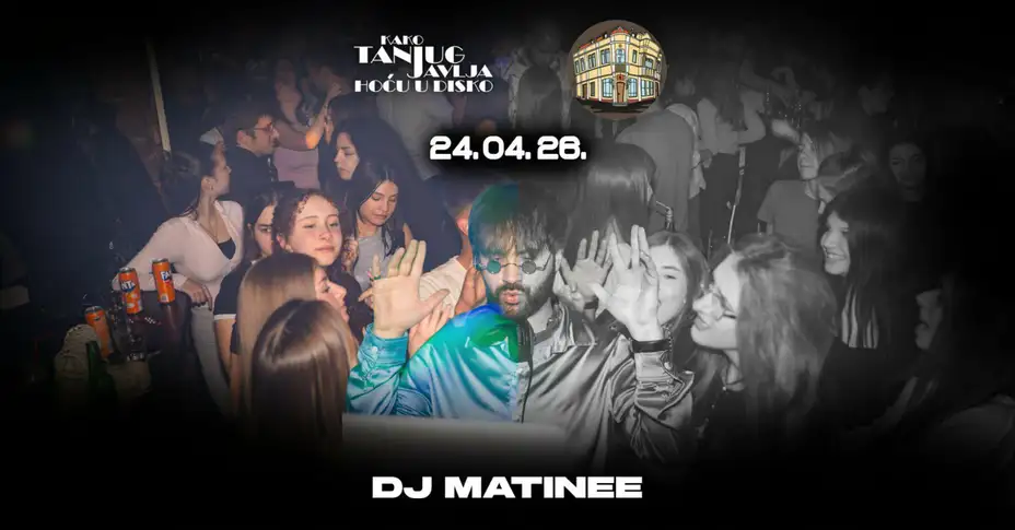 Žurka “Kako Tanjug javlja, hoću u disko!” u Omladinskom centru u Zaječaru!