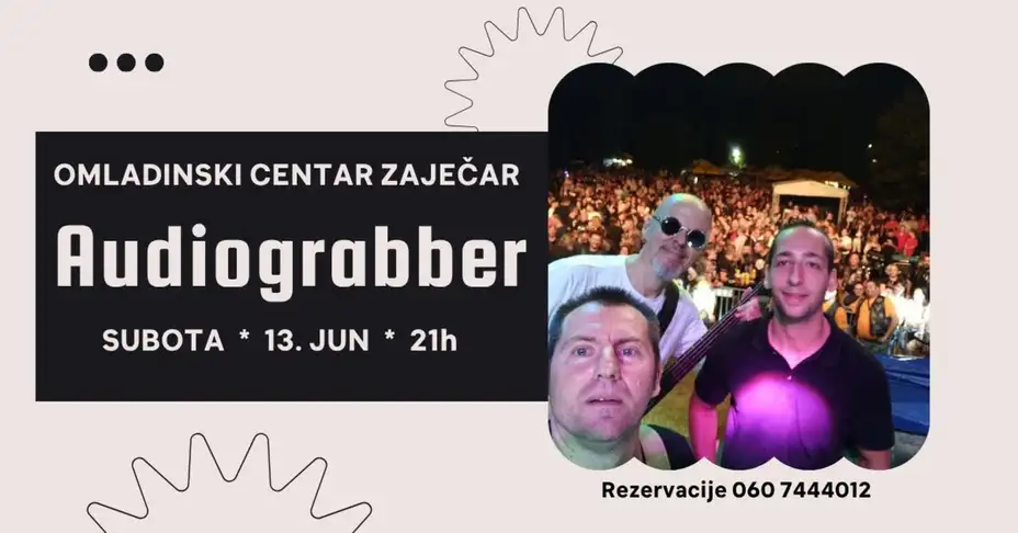 Audiograbber u Omladinskom centru u Zaječaru