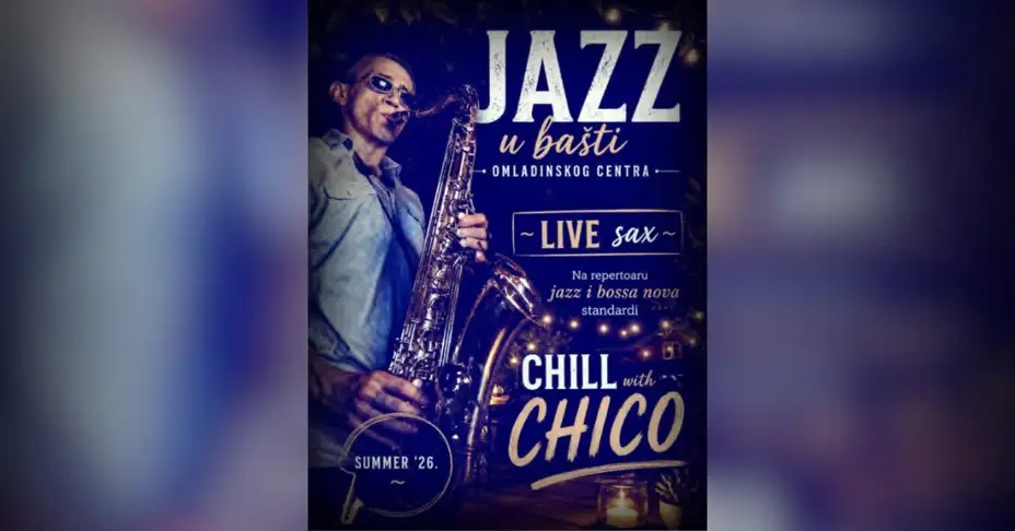 I ove srede Chill Jazz u Omladinskom centru