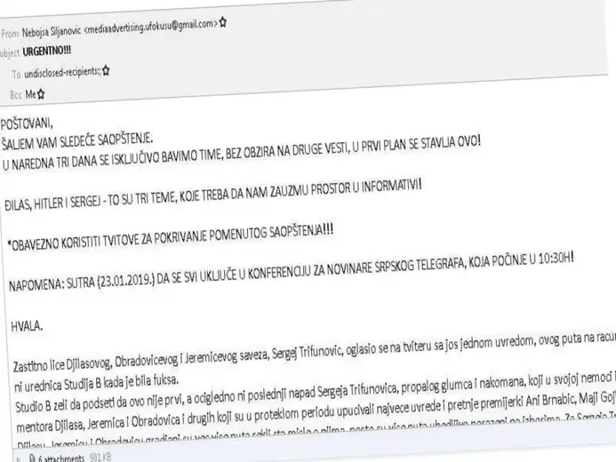 Južne vesti: Mediji u Srbiji izveštavaju po diktatu