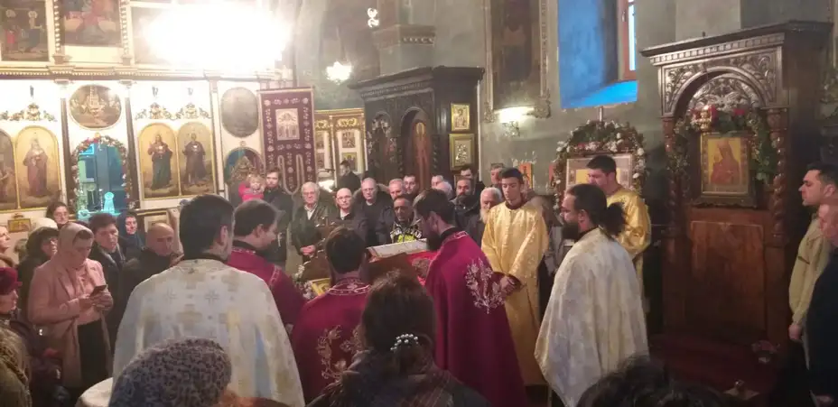 Povodom Krstovdana služena Sveta liturgija u zaječarskom hramu