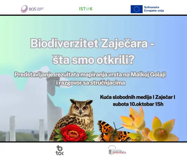 Eko Istok: Šta smo otkrili tokom mapiranja biodiverziteta Zaječara?