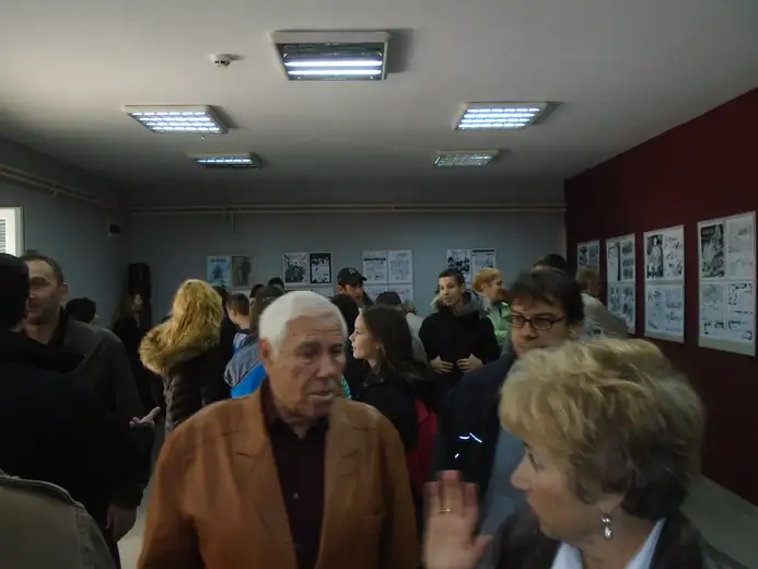 Promovisan strip i otvorena izložba "Do pakla i nazad"