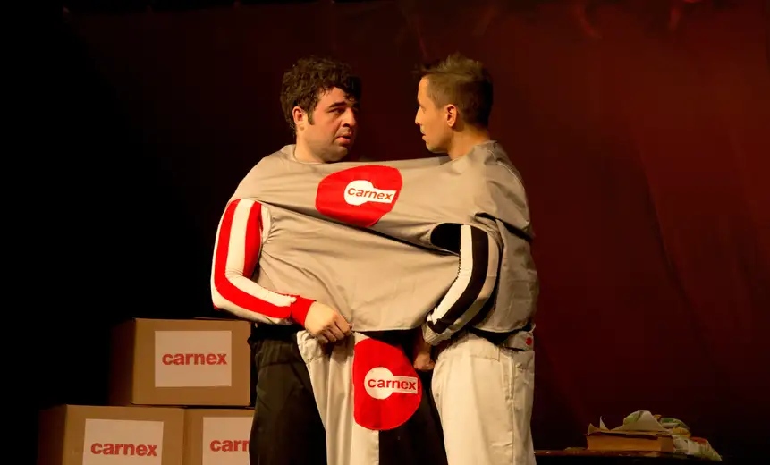 Sinoć je na sceni zaječarskog pozorišta izvedena predstava "Nisam lud da umrem gladan"