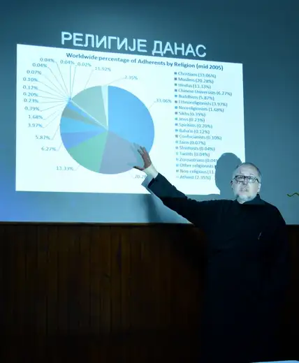 Predavanje o hrišćanstvu i svetskim religijama