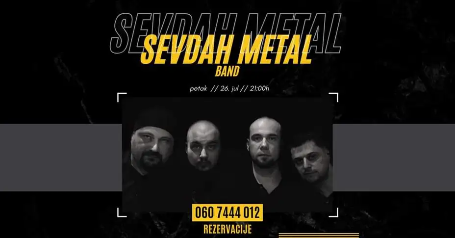 Najava: Sevdah metal bend večeras u Omladinskom centru
