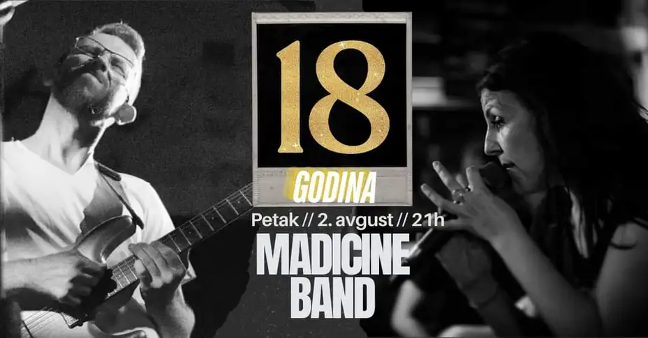 MADICINE BAND slavi 18 godina postojanja i rada!