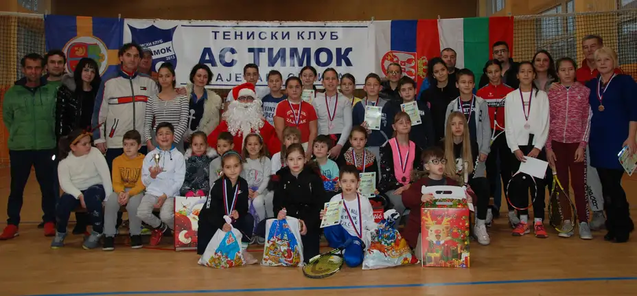 Završen tradicionalni novogodisnji festival tenisa "Babolat cup AS Timok"