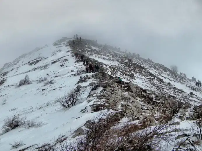 Preko 800 učesnika na 41. Božićnom usponu na Rtanj