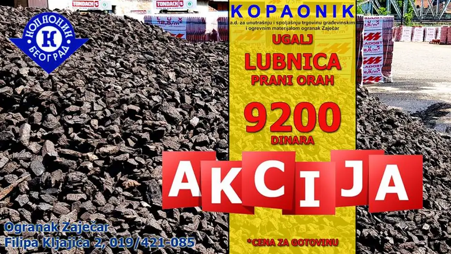 Mislite o ogrevu na vreme: U "Kopaoniku" akcijske cene uglja!