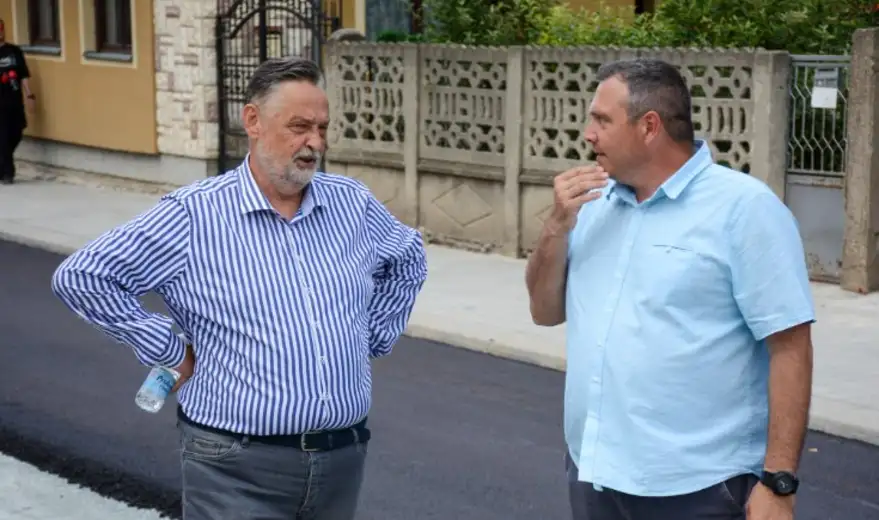 Asfaltirana ulica 23. divizijе u Zajеčaru