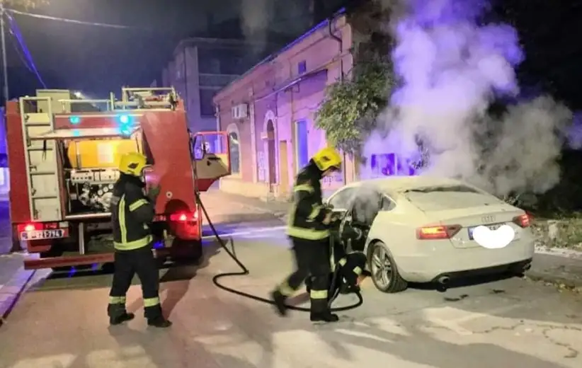 Noćas zapaljen automobil supruge gradonačelnika Zaječara Boška Ničića