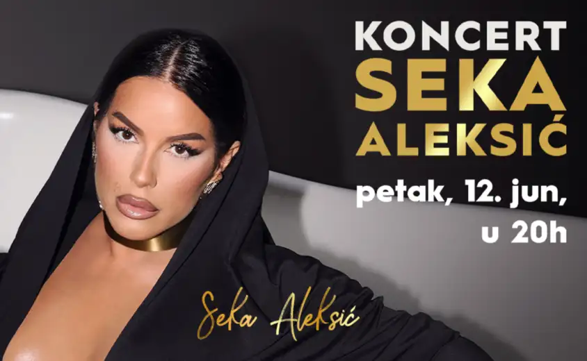 Koncert Seke Aleksić u BIG Bor šoping centru
