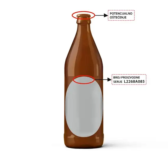 Povlačenje sa tržišta proizvodne serije L2268A085 Zaječarskog piva 0.5l