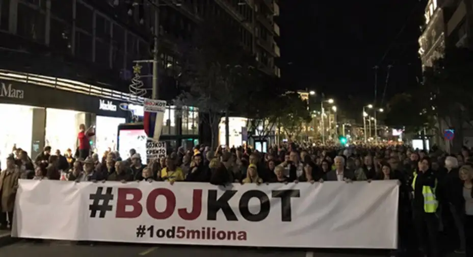 Ideja protesta je izdana