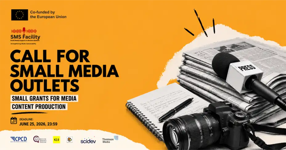Novi poziv za male medije u Srbiji: Grantovi do 7.000 evra, treninzi i mentorska podrška kroz projekat SMS Facility