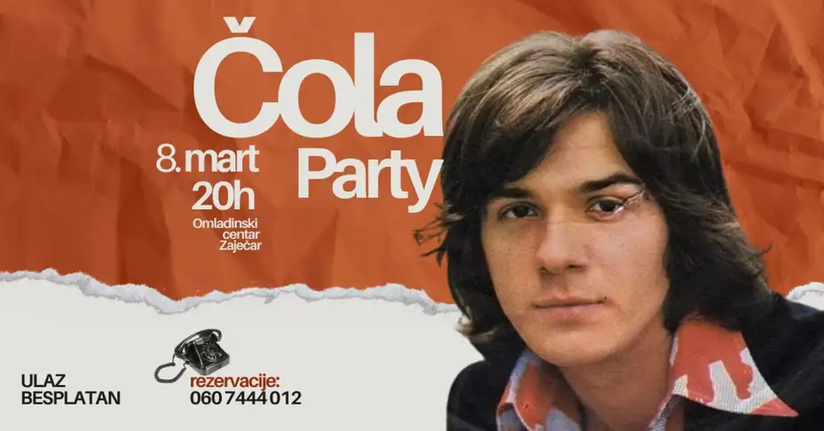 Čola Party 8. mart - Omladinski centar