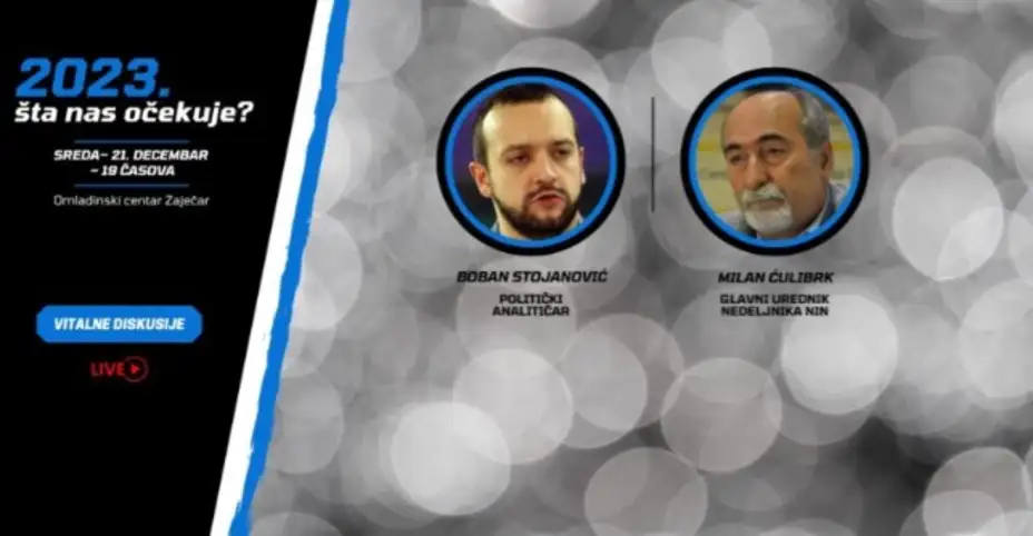 Javna diskusija u Omladinskom centru: Šta nas očekuje u 2023. godini?