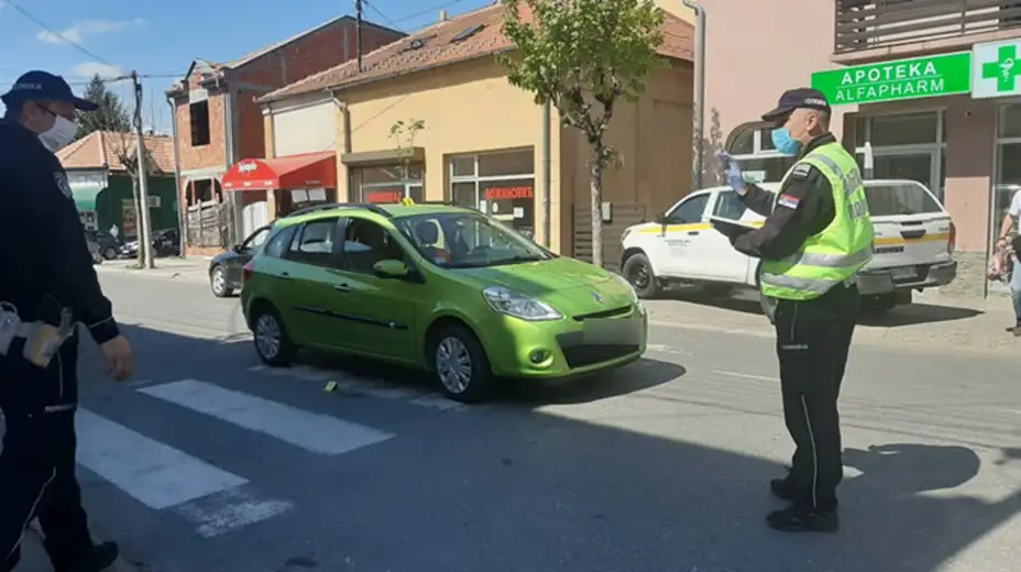 Saobraćajna nezgoda u Ljube Nešića - uviđaj je u toku