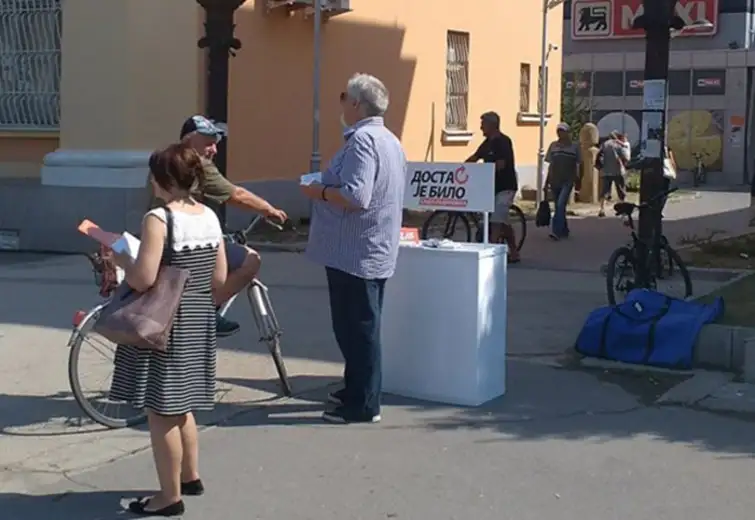 DJB: Danas smo tu  da sa Zaječarcima razgovaramo,  jer samo zajedno možemo da Zaječar spasimo totalne propasti