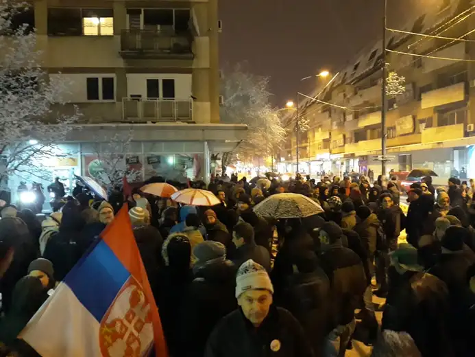 Počeo je drugi protest: Što je veći pritisak i otpor će biti veći!