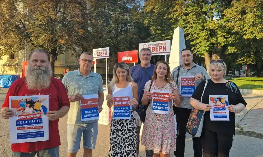 SRPSKI POKRET DVERI ZAJEČARSKOG OKRUGA: Svekom školarcu 20000 dinara na početku školske godine