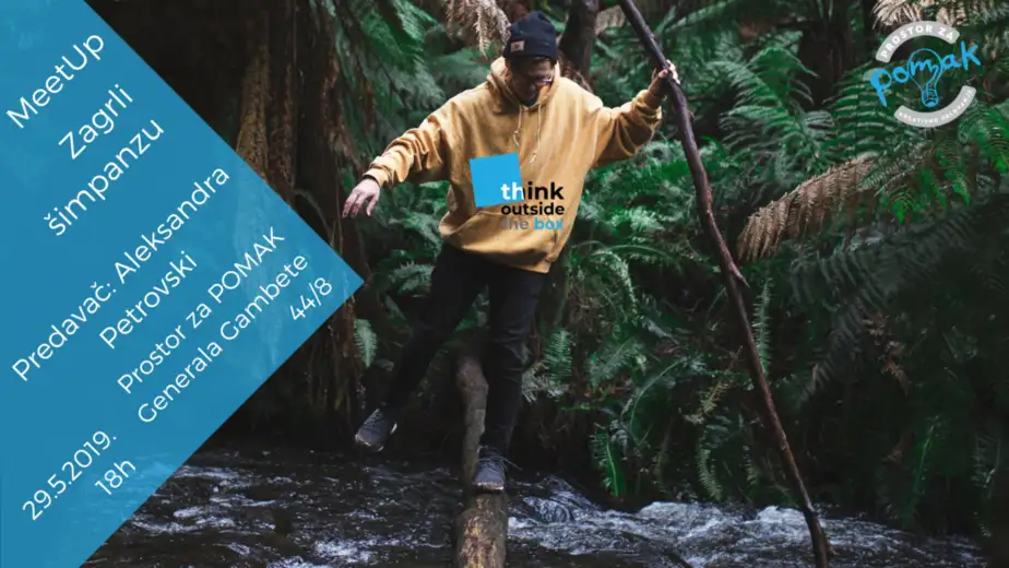 Tribina "Zagrli šimpanzu" u Prostoru za Pomak