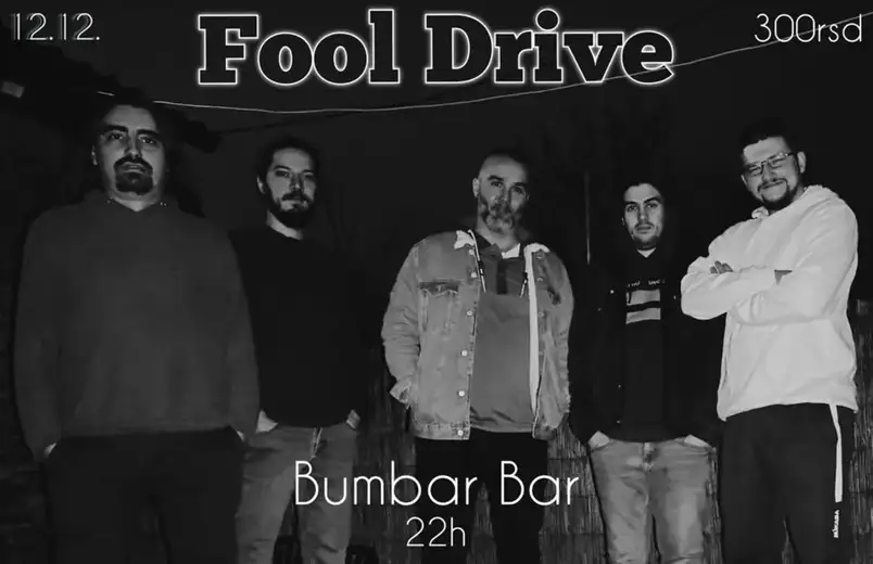 Koncert grupe ''Fool Drive,, u caffe ,,Bumbar,,