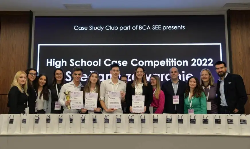 Gimnazija druga na takmičenju u rešavanju poslovne studije slučaja za srednjoškolce – High School Case Competition