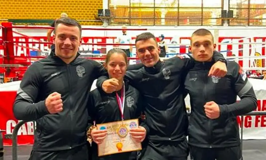 Helena Drobnjaković iz Zaječara osvojila zlatnu medalju u disciplini K-1 na Prvenstvu Srbije u kik-boksu