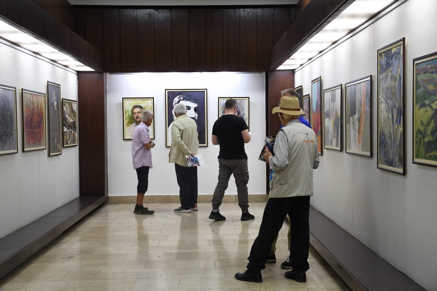 Otvorena izložba umetničkih dela nastalih na 30. Saboru likovnih umetnika u Zaječaru 2024. godine