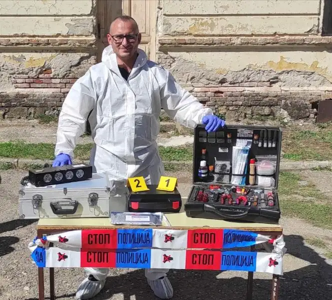 Forenzičar PU Zaječar Miljan Radinković pokazao svoju hrabrost u najtežim trenucima