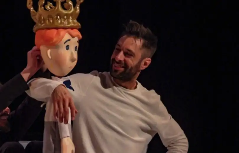 Predstava za decu “Igraj se sa mnom" izvedena u Zaječaru