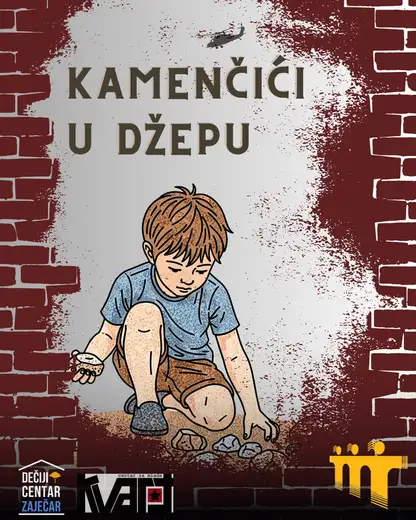 ''Dečiji centar'' Zaječar u saradnji sa Centrom za mlade ''KVART'' Prijedor narednih šest meseci realizuje projekat „Kamenčići u džepu“.