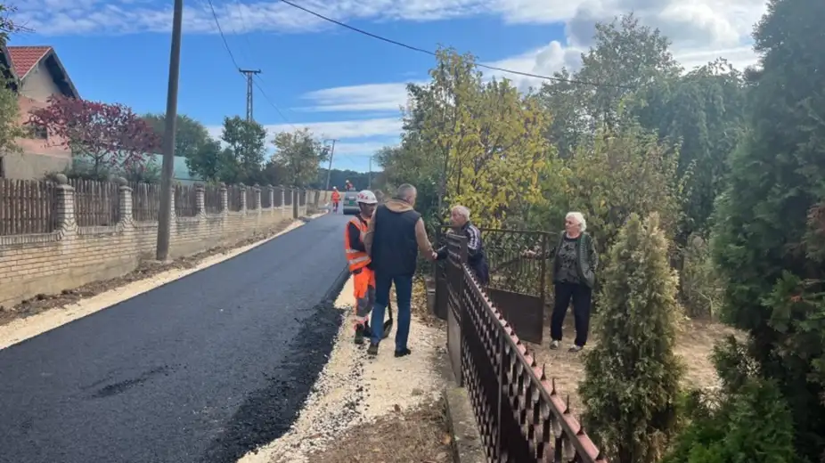 Nastavlja se uređenje ulica na teritoriji Zaječara: Asfaltirana ulica u Halovu